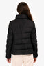 Moncler Black Daim Giubbotto Double Breasted Down Jacket Size 1