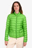 Moncler Green Lans Giubbotto Down Jacket Size 3
