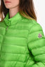 Moncler Green Lans Giubbotto Down Jacket Size 3