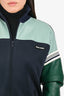 Miu Miu 2020 Navy/Green Blouson Jacket Size 38
