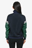 Miu Miu 2020 Navy/Green Blouson Jacket Size 38
