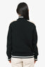Palm Angles Black/Beige Teddy Bear Zip Up Jacket Size S