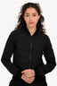 Canada Goose Black Quilted Hanley Bomber Jacket Size S