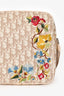 Christian Dior 2004 Embroidered Trotter Shoulder Bag