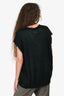 MM6 Maison Margiela Black/Grey Distressed Sweater Size XS