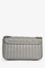 Gucci Grey GG Marmont Matelasse Aria Medium Shoulder Bag
