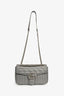 Gucci Grey GG Marmont Matelasse Aria Medium Shoulder Bag