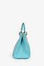 Christian Dior 2014 Teal Green Leather Diorissimo Top Handle with Strap