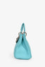 Christian Dior 2014 Teal Green Leather Diorissimo Top Handle with Strap