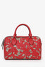 Gucci Supreme Monogram Arabesque Boston Bag with Strap