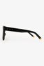 Louis Vuitton Black Acrylic Rectangular Logo Sunglasses