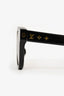Louis Vuitton Black Acrylic Rectangular Logo Sunglasses