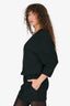 Stella McCartney Black Zipper Detail Dress Est. Size S