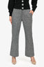 Stella McCartney Grey Wool Wide Legged Pants Size 40