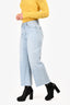 Paige Blue Denim Nellie Wide Legged Jeans Size 29