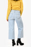 Paige Blue Denim Nellie Wide Legged Jeans Size 29