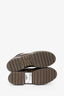 Louis Vuitton Brown Suede/Leather Monogram Laureate Desert Boots Size 36