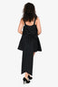 LoveShackFancy Black Bow Back Mini Dress Size 2