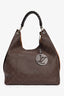 Louis Vuitton Brown Mahina Hobo Shoulder Bag