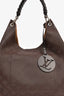 Louis Vuitton Brown Mahina Hobo Shoulder Bag