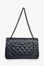 Pre-Loved Chanel™ 2011-12 Navy Quilted Lambskin 227 Maxi Reissue Flap Shoulder Bag