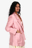 Dorothee Schumacher Pink Single Breasted Oversized Blazer Size 1