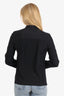 Dion Lee Black Silk Button Down Blouse Size 8