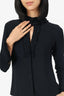 Robert Rodriguez Black Ruffle Detail Blouse Size 2