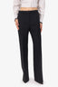 Givenchy Black Twill Flared Pants Size 38