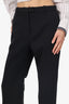 Givenchy Black Twill Flared Pants Size 38