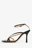 Bottega Veneta Black Leather 'Stretch Strap' Heels Size 40