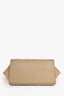 Celine Taupe Leather/Suede 'Trapeze' Top Handle Bag