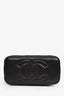 Pre-Loved Chanel™ 2021+ Black Lambskin Leather Coco Casino Small Vanity Case Crossbody