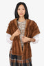 Vintage Mink Shawl