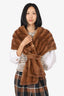 Vintage Mink Shawl
