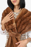 Vintage Mink Shawl