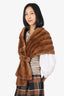 Vintage Mink Shawl