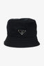 Prada Black Nylon Bucket Hat Size L