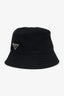 Prada Black Nylon Bucket Hat Size L