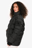 Moose Knuckles Black 'Power Puff' Puffer Jacket Size XS