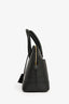 Balenciaga Black/White Leather Logo Ville Leather Top Handle Bag with Strap