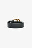 Gucci Black Leather GG Marmont Belt Size 75