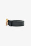 Gucci Black Leather GG Marmont Belt Size 75