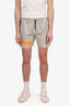 Raf Simons SS18 Sand Detroit Dust Printed Shorts Size 46 Mens
