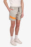 Raf Simons SS18 Sand Detroit Dust Printed Shorts Size 46 Mens