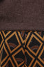 Maison Margiela Black/Yellow Geometric Print Shorts Size 48 Mens