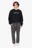 Comme des Garcons Black/White Striped Pants Size M Mens