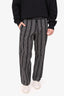 Comme des Garcons Black/White Striped Pants Size M Mens