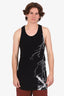 Haider Ackermann Black Lighting Print Tank Top Size S Mens