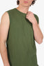 Dries Van Noten Green Tank Top Size L Mens